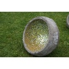 Betonschale mit Mosaikauskleidung