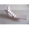 wippende Treppe - Betonguss in Kartonnegativ