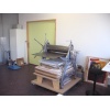 Druckbereich mit grosser Druckpresse